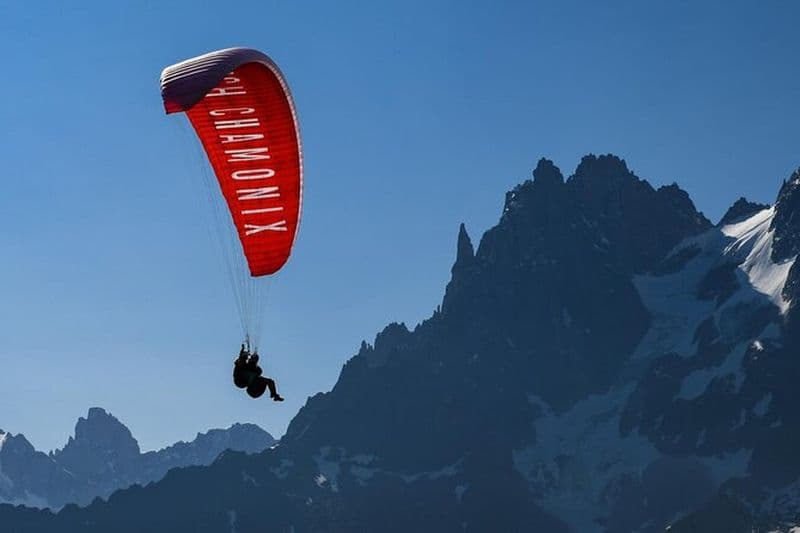 Vol en parapente biplace à Chamonix