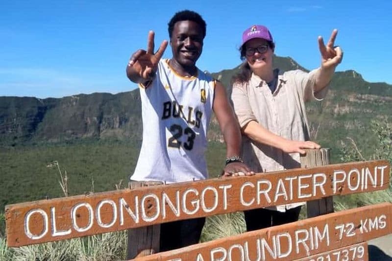 Visite à vélo du parc national Hell's Gate, promenade en bateau à L. Naivasha