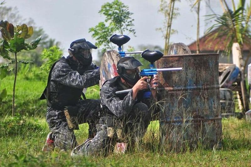 Bali Paintball inclus le transfert de l'hôtel privé et le déjeuner