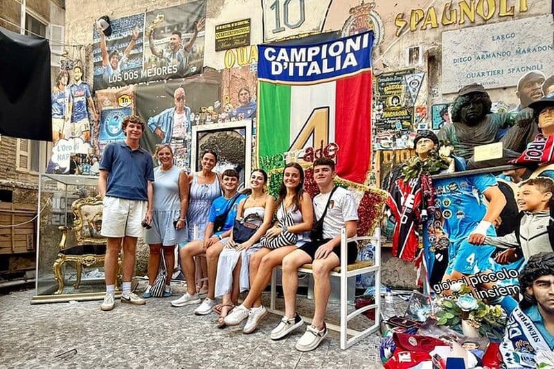 Billet Diego Maradona Legacy Tour Football, Culture et Pizza à Naples