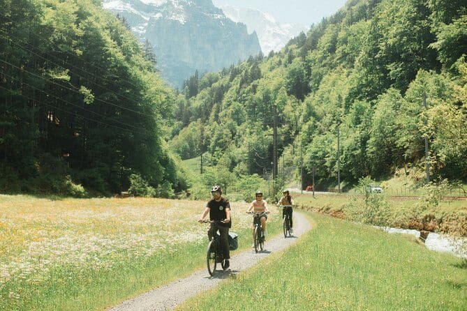 Excursion en vélo électrique dans la vallée d'Interlaken: Rivières, Lacs, Forêts et Châteaux