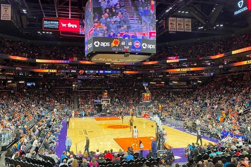 Jeu de basket-ball Phoenix Suns au Mortgage Matchup Center