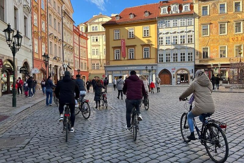Billet Circuit complet à vélo de 3 heures à Prague