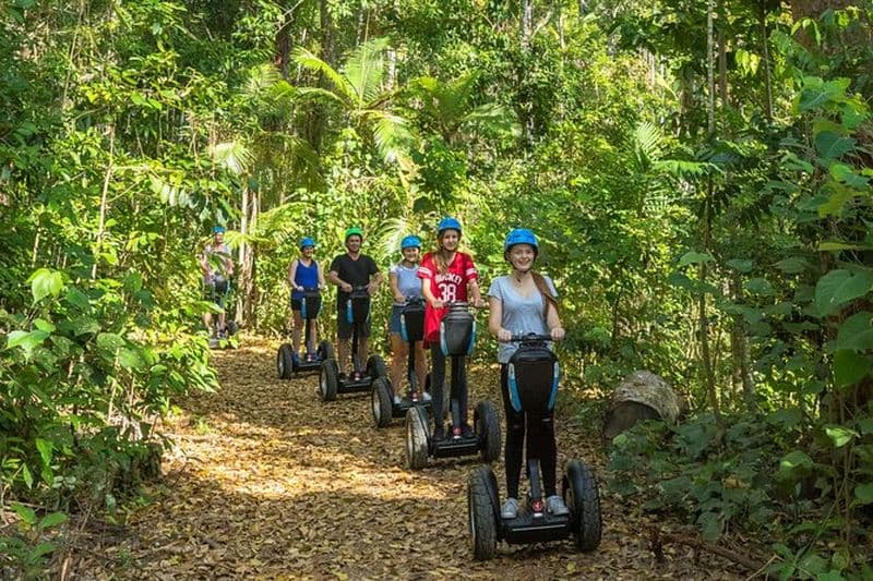 Visite-découverte de la forêt tropicale de Whitsunday en Segway