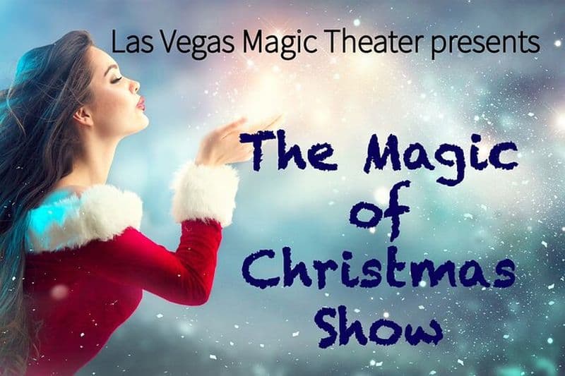 Spectacle de magie de Noël au Las Vegas Magic Theatre sur Las Vegas Blvd