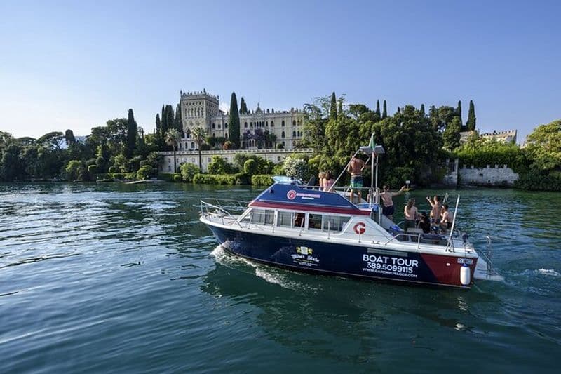 De Peschiera : croisière dans le sud du lac de Garde avec déjeuner