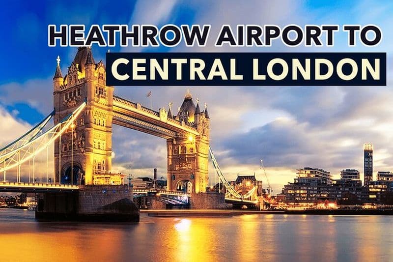 Transferts privés de l'aéroport d'Heathrow au centre de Londres