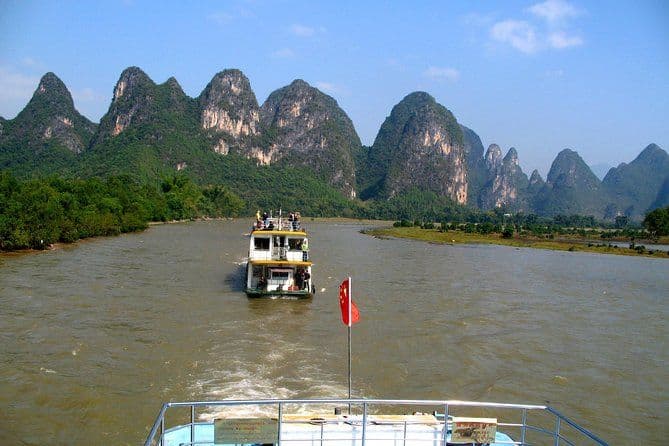 Croisière sur le fleuve Li jusqu'à Yangshuo et excursion d'une journée au départ de Guilin