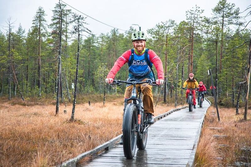 Billet Balade panoramique privée en vélo électrique à Rovaniemi