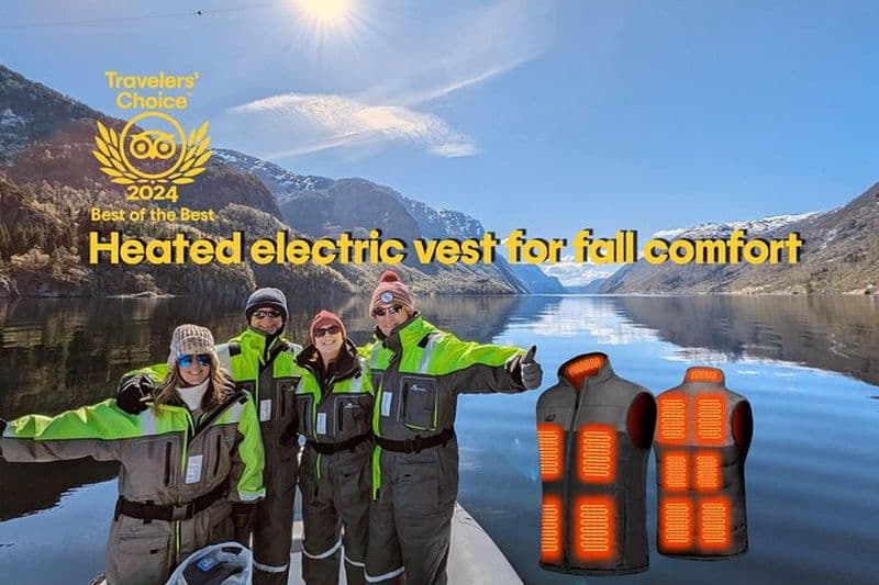 Billet La meilleure croisière sur le fjord : le fjord de Bergen en zodiac ou en bateau ponton