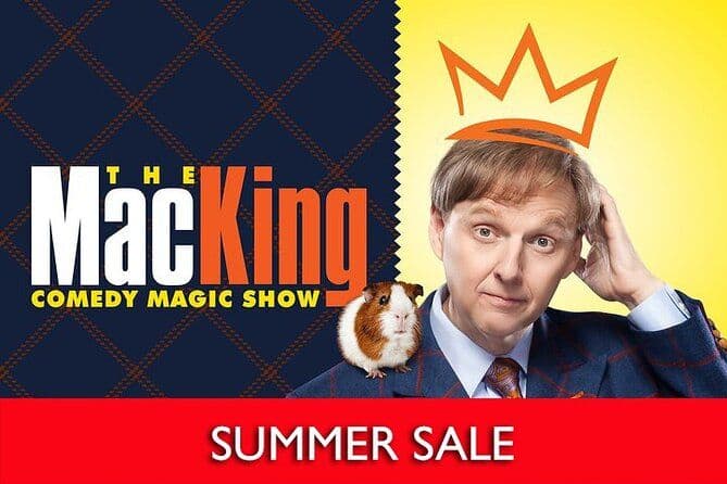 Billet Spectacle de magie de comédie Mac King à l'Excalibur Hotel and Casino