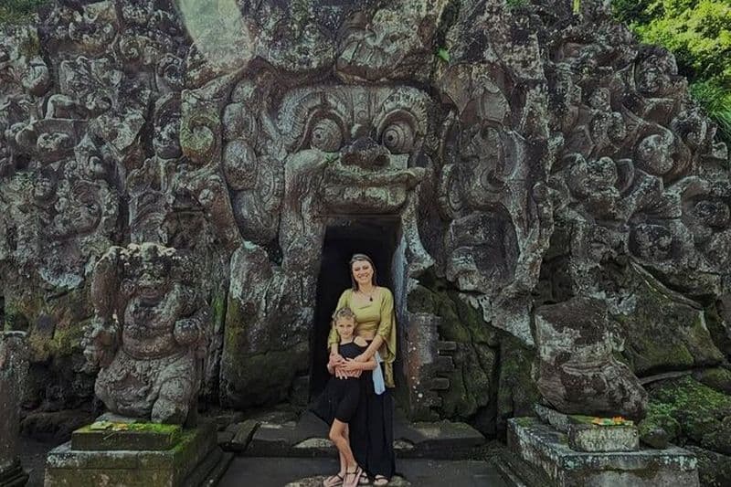 Billet Ubud Art Village, cascade, temple de Goa Gajah et rizières en terrasses