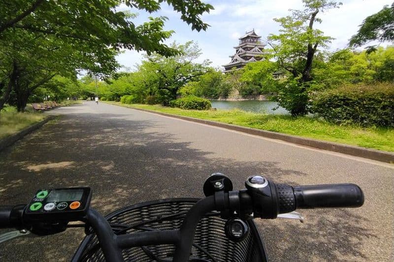 Visite guidée panoramique à vélo d'Hiroshima