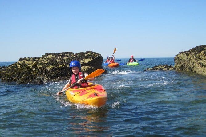 Séance de dégustation de kayak en famille à Anglesey