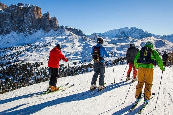 Circuit de ski et de snowboard à Sellaronda