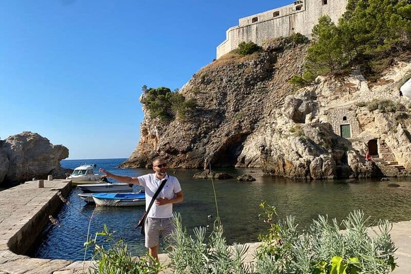 Visite privée du fort Lovrijenac et de la ville de Dubrovnik