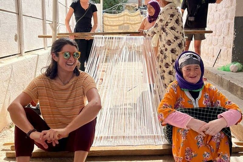 Expérience de tissage d'une demi-journée