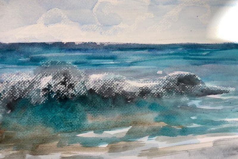 Tazacorte : Atelier d'aquarelle « Peindre la mer et plus encore »