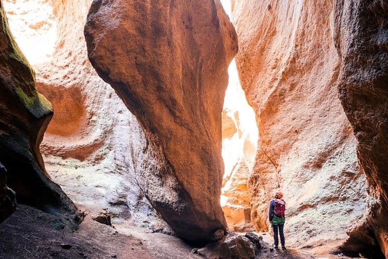 Canyoning en petit groupe d'une demi-journée à La Orotava