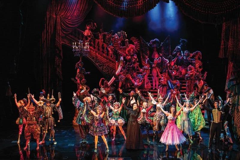 Londres Fantôme de l'Opéra avec deux plats Pre-show Repas et boissons