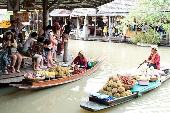 Visite du marché flottant et des monuments de la ville de Pattaya (SHA Plus)