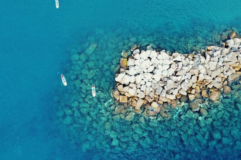 Billet Levanto Paddleboard Tour et plongée en apnée le long de la côte