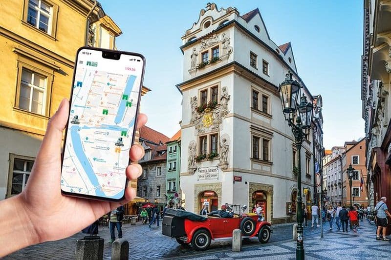 Escape Tour Praag Self Guided City Game. Trouvez la sortie secrète !