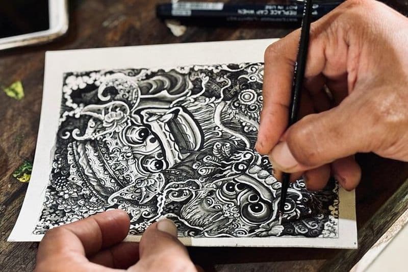 Ateliers de peinture miniature Keliki de Threads of Tradition