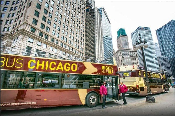 Billet Big Bus Chicago : Visite touristique hop-on hop-off, pass 24/48/72h