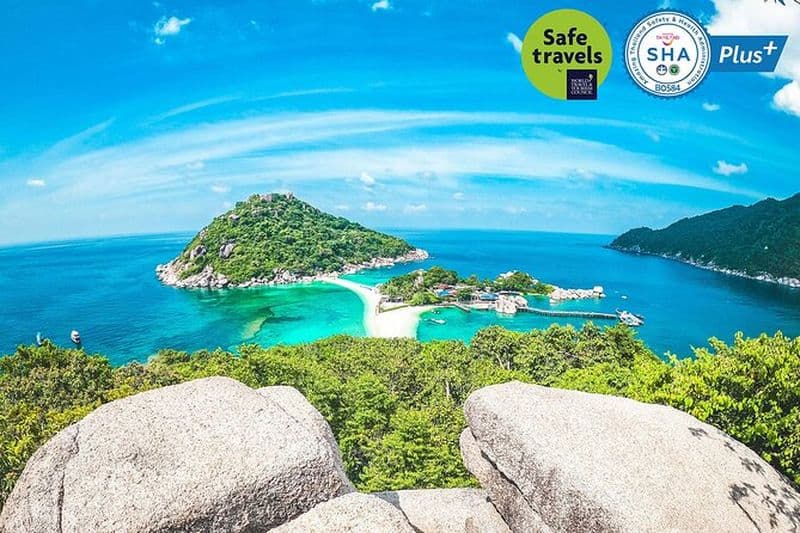 Croisière d'une journée complète sur Koh Nang Yuan et Koh Tao au départ de Koh Samui