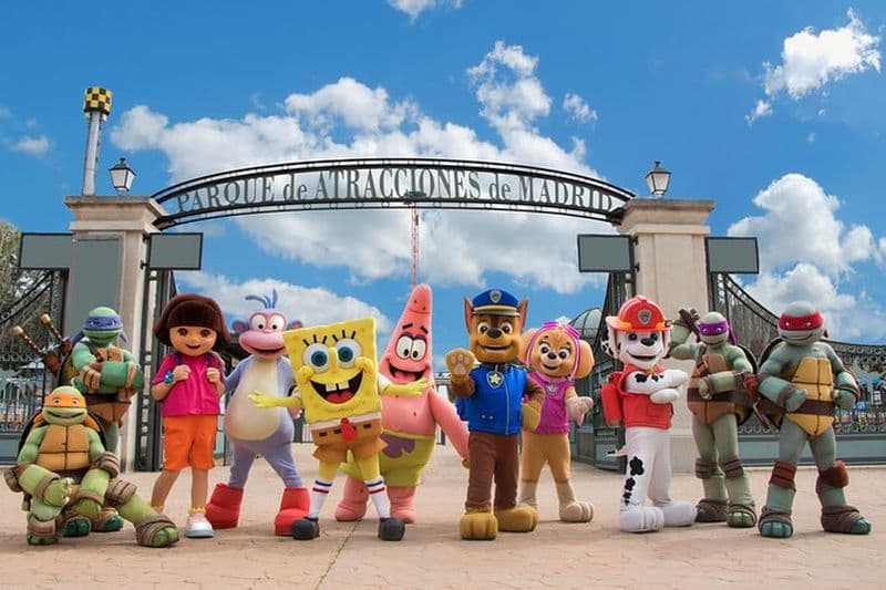 Billet d'entrée Parque de Atracciones de Madrid