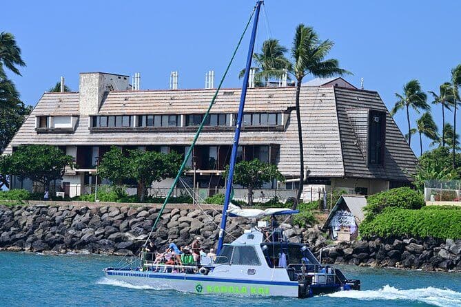 Oahu Catamaran Snorkel Tour avec tortues garanties