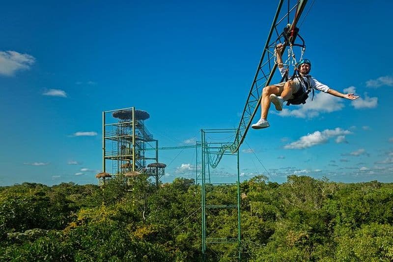 Billet Cancun Extreme Zipline Canopy Tour