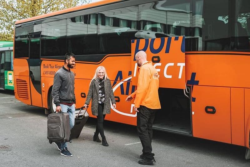 Billet Transfert aéroport en Islande de l'aéroport de Keflavik à la ville de Reykjavik par un moyen