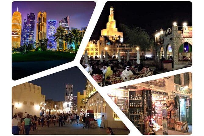 Billet Doha : 4 - Soirée d'une heure City Tour avec Souq Waqif Market