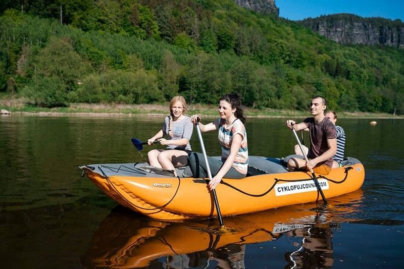 Billet Rafting de Děčín à Bad Schandau et retour à vélo