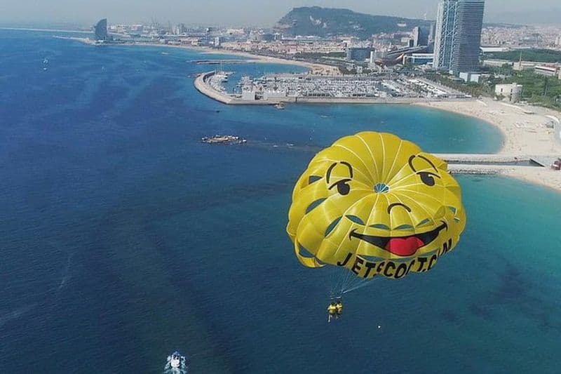 Parasailing + Jet Ski Barcelona pack