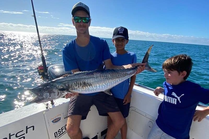 Billet 1/2 journée de pêche en mer de 5 heures