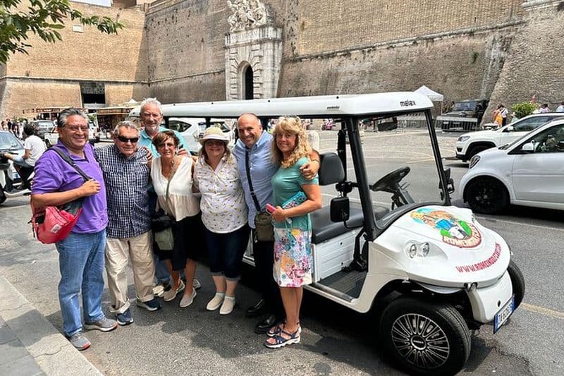 Rome: Privé/Groupe 4 Heures Golf Chariot Visite