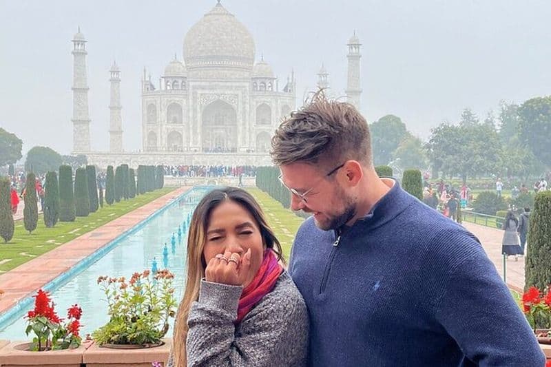 Visite du Taj Mahal depuis Delhi en train express (gagnant du prix Viator)