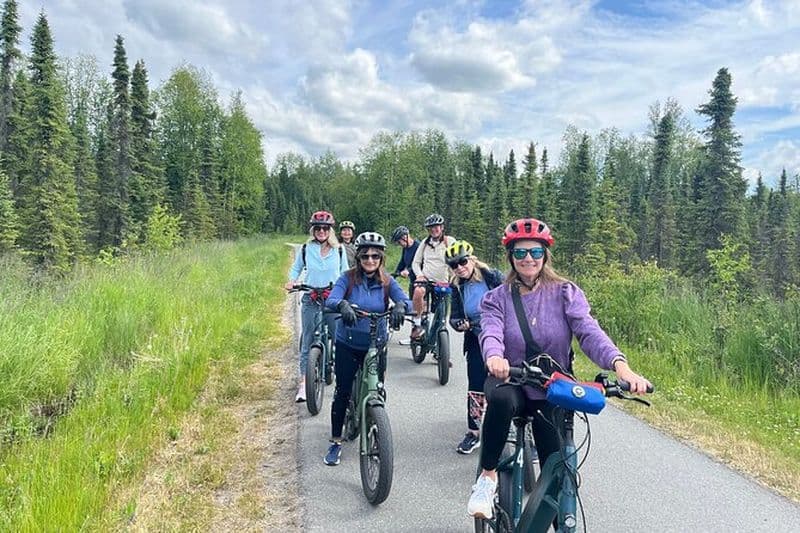 Visite guidée de l'art et des sentiers en vélo électrique d'Anchorage