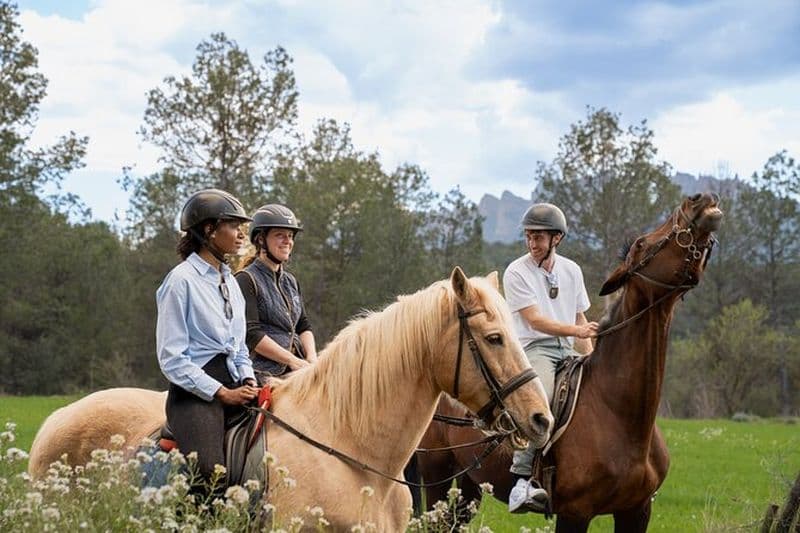 Billet Visite à cheval et à pied en petit groupe à Montserrat