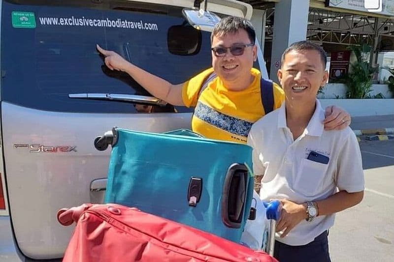 Taxi privé Phnom Penh à Siem Reap - Chauffeur Anglais Spreaking