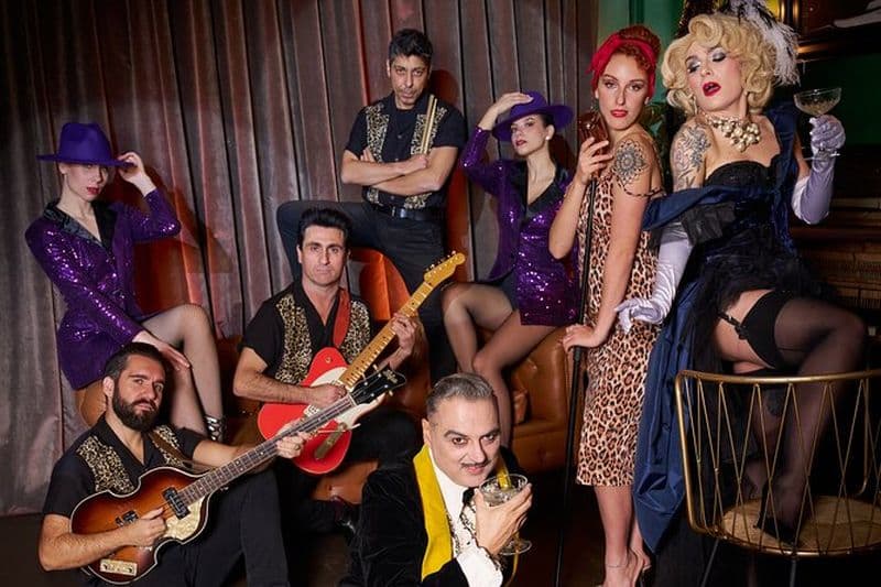 Velvet Cabaret Burlesque Show avec musique live