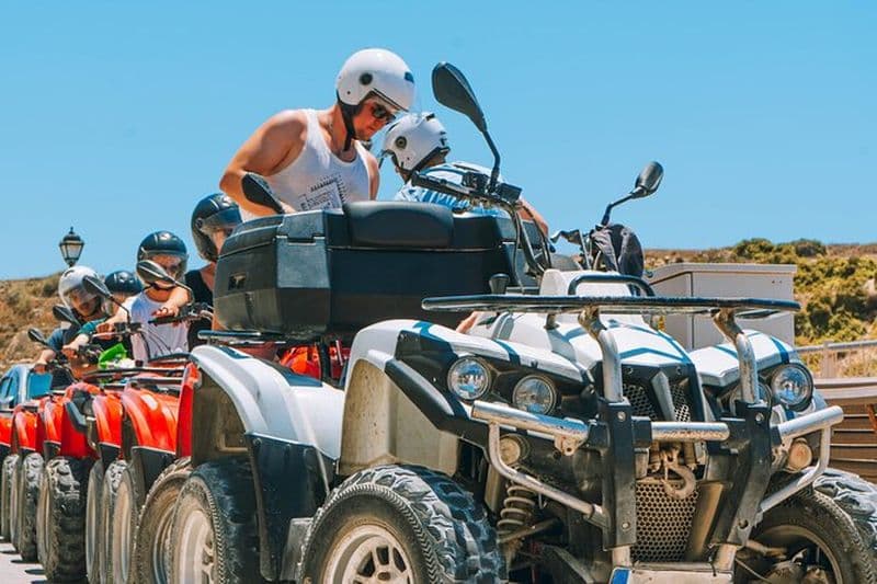 Excursion à Gozo d’une journée complète en quad avec bateau privé aller-retour pour Gozo