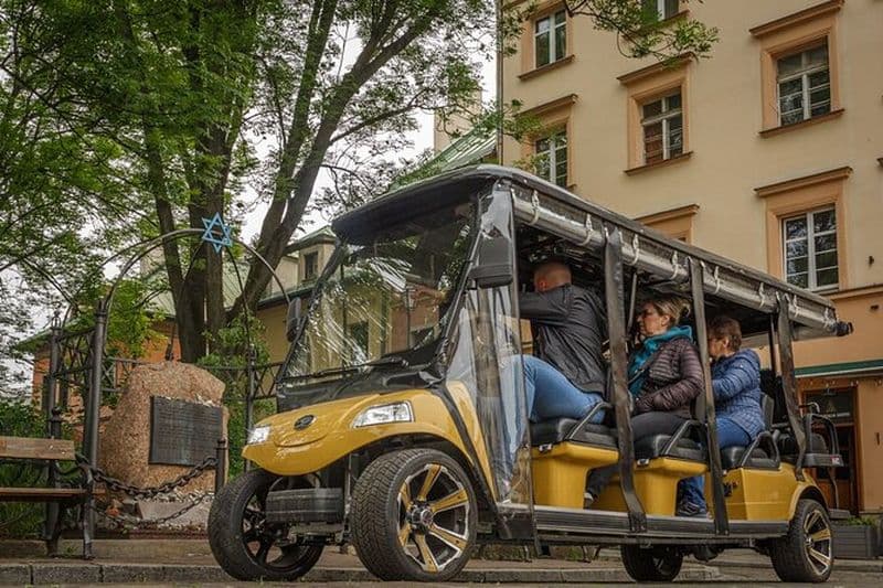 Cracovie: Voiturette de golf électrique Eco Buggy Tour Tour