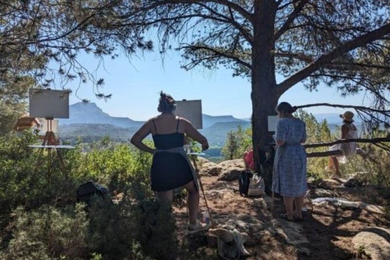 3 Jours d'Atelier Peinture en Provence.