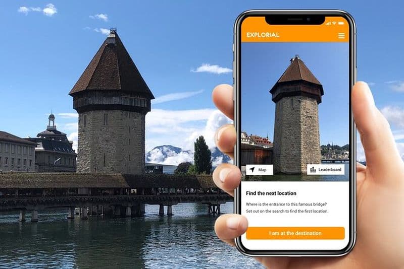 Billet Visite autoguidée de la chasse au trésor et des sites touristiques de Lucerne