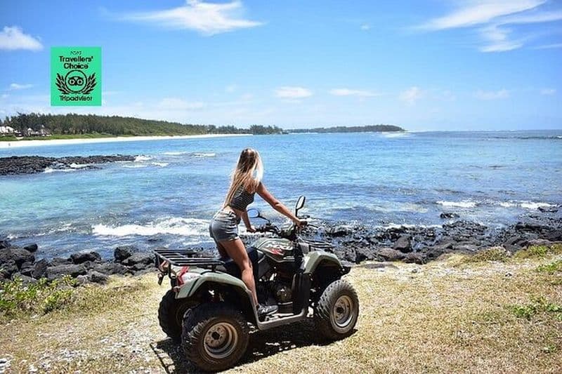 Billet Excursion Journée Sud Maurice : Quad et Mer