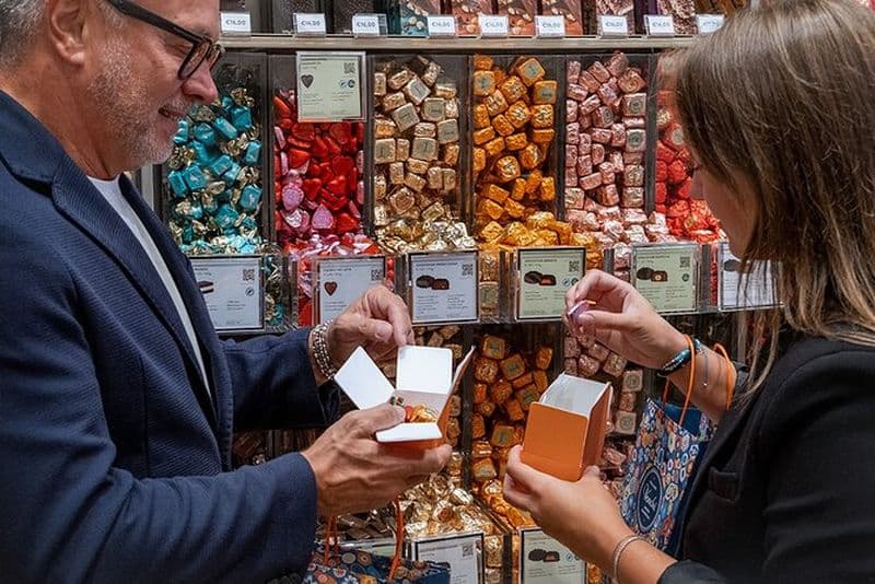 Venchi Trinita : Dégustation de chocolat à Florence